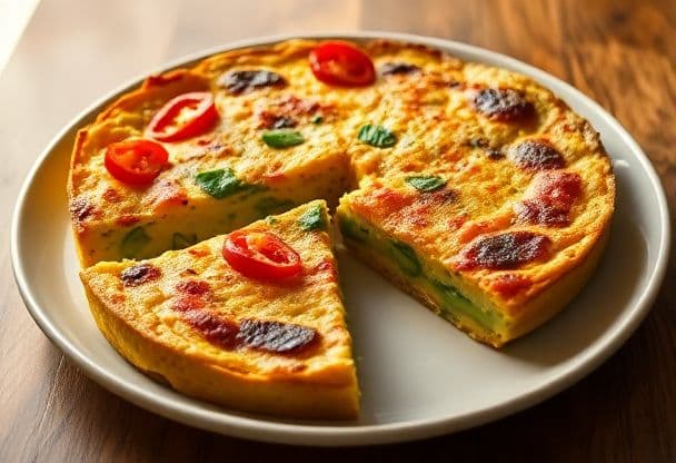 Avocado en Paprika Frittata