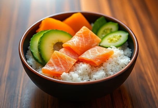 Avocado en Zalm Sushi Bowl