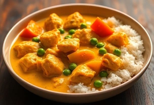 Kip Curry met Kokosmelk