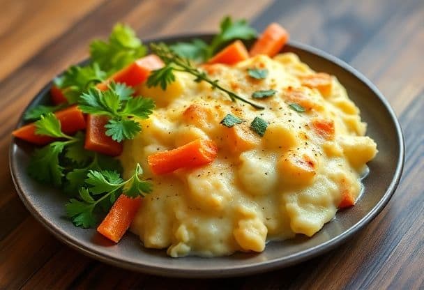 Snelle Aardappel en Wortelgratin