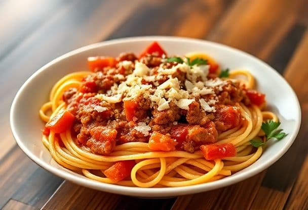 Spaghetti Bolognese met Groenten