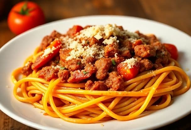 Spaghetti Bolognese met Rundergehakt