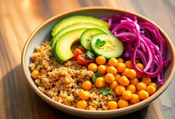 Vegetarische Buddha Bowl